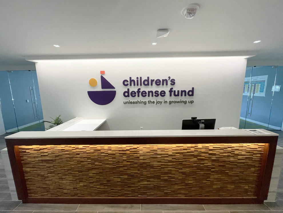Lobby Signage in Washington, DC