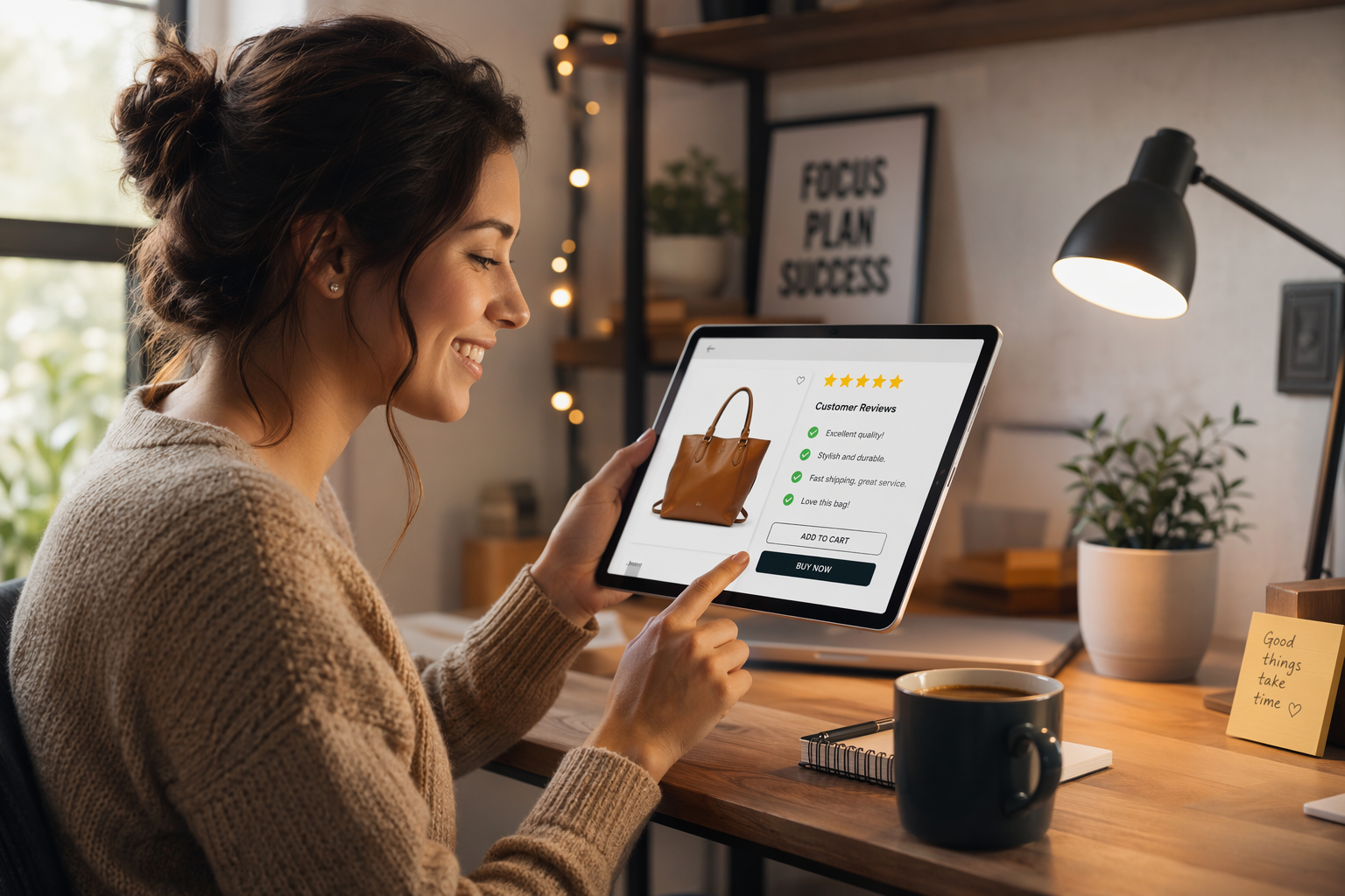 Confident consumer after reading verified reviews